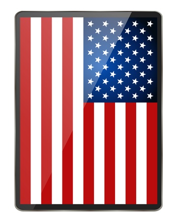 American Flag. のイラスト素材