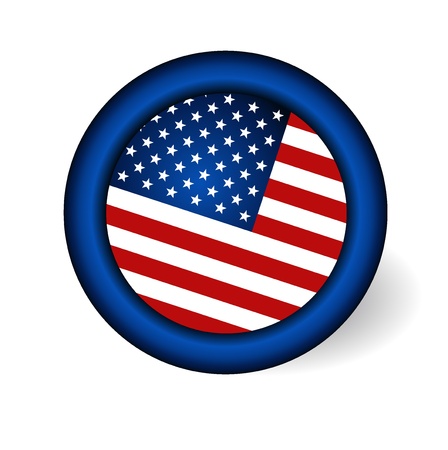 American Flag for Independence Dayのイラスト素材