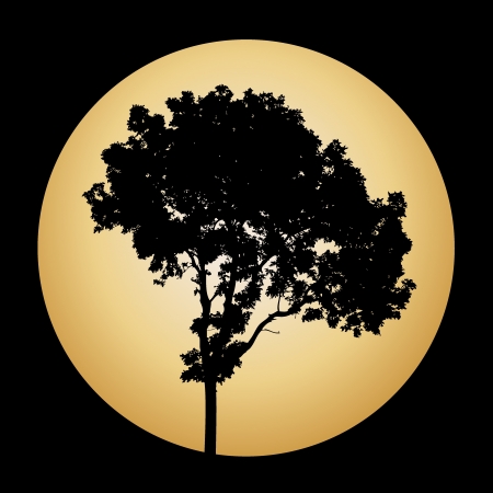 Abstract tree  Illustration のイラスト素材
