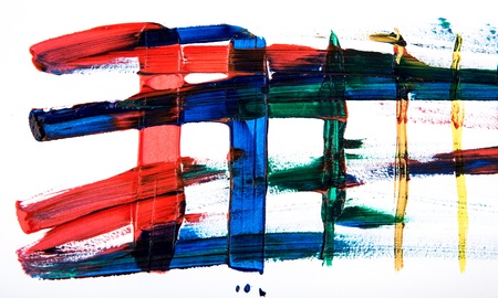 Abstract art Hand-painted backgroundの写真素材