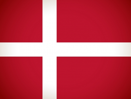 Denmark Flag  Vector illustration のイラスト素材