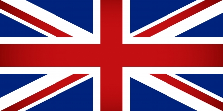 United Kingdom Flag  Vector illustrationのイラスト素材