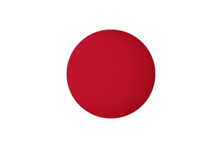 Japan Flag  Vector illustration のイラスト素材