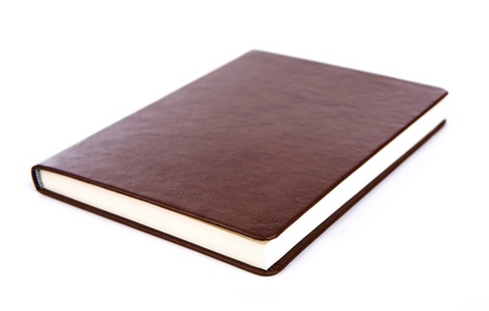 Book isolated on white backgroundの写真素材