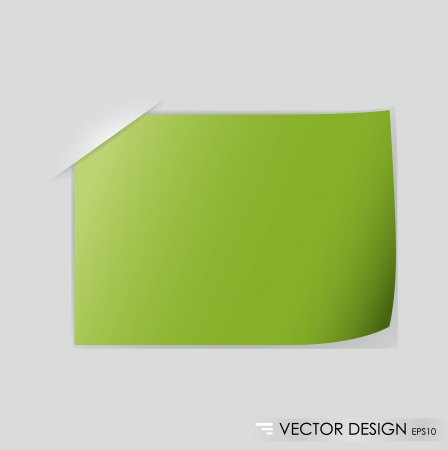 Note paper, ready for your message  Vector illustration のイラスト素材
