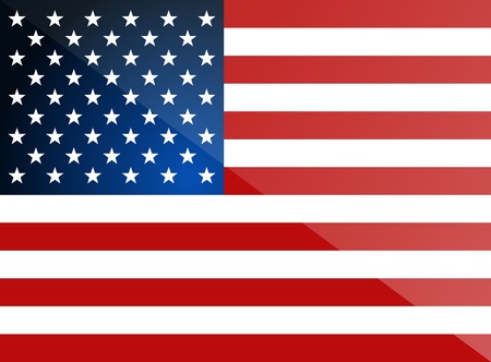 American Flag for Independence Day  illustration のイラスト素材