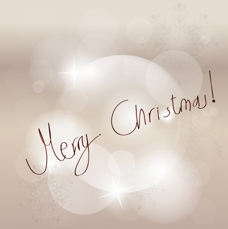 Light silver abstract Christmas background with white snowflakes, vector illustration のイラスト素材