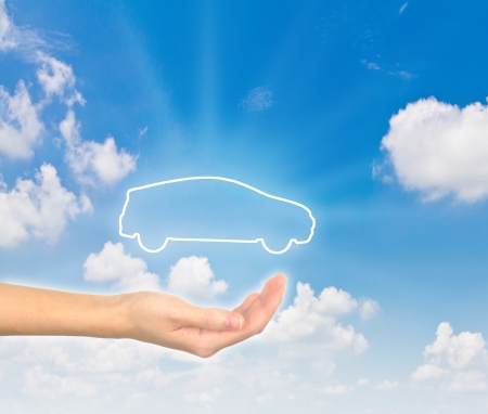 New car conceptの写真素材