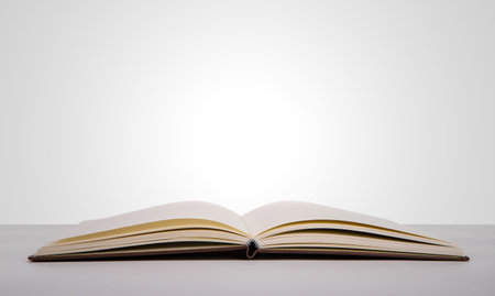 Open bookの写真素材