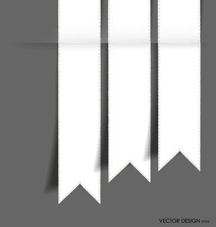 collection of ribbon. Vector Illustration.のイラスト素材