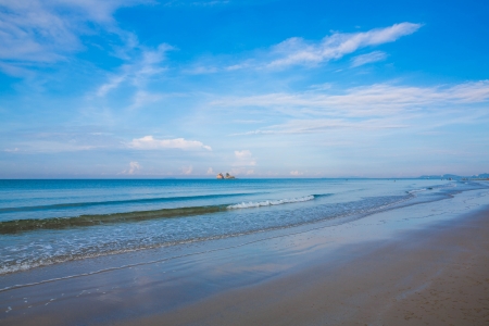 Beach and tropical seaの写真素材