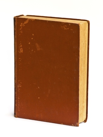 Old book isolated on white background.の写真素材