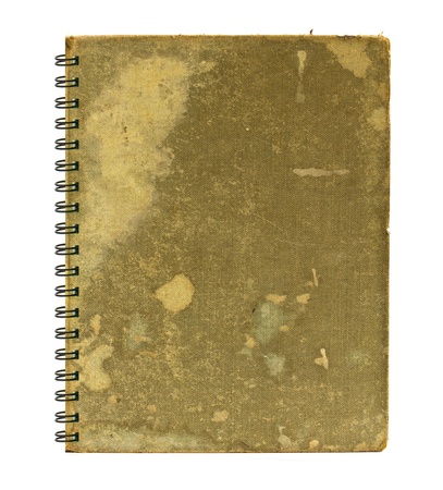 Old book isolated on white background.の写真素材