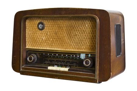 Vintage fashioned radioの写真素材