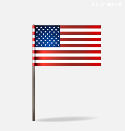 American Flag illustration.の写真素材