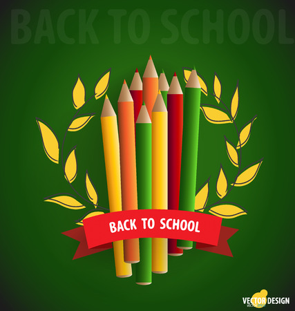 Welcome back to schoolのイラスト素材