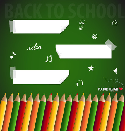 Welcome back to school, vector illustration.のイラスト素材