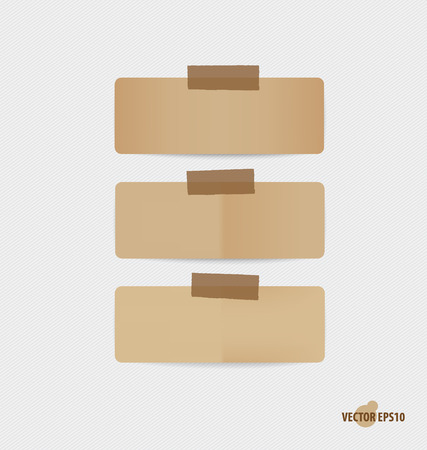 Vintage paper designs. Vector illustration.のイラスト素材