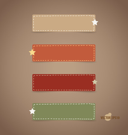 Vintage paper designs (note paper). Vector illustration.のイラスト素材