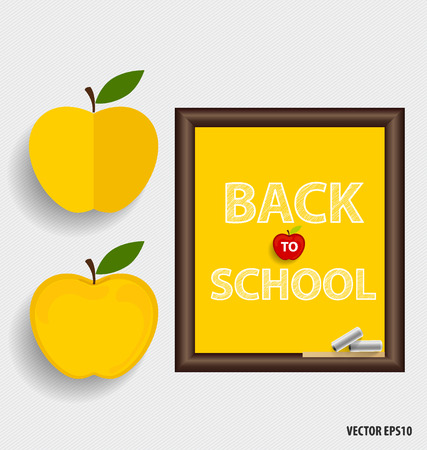 Welcome back to school, vector illustration.のイラスト素材