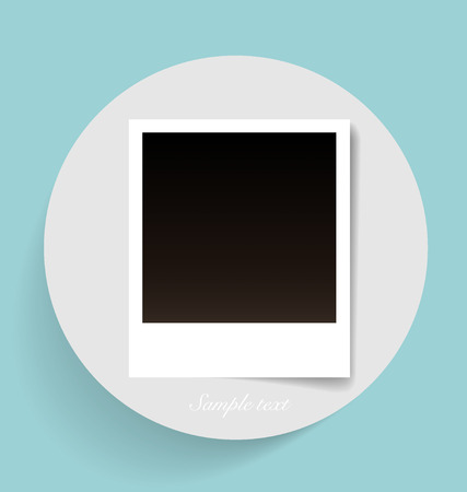 Photo frame, vector illustration.のイラスト素材