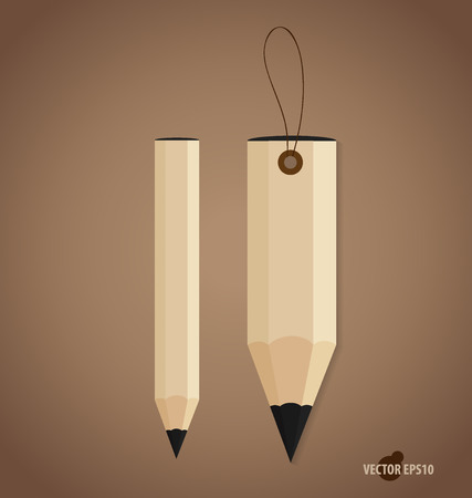 Cute note papers, ready for your message. Vector illustration.のイラスト素材