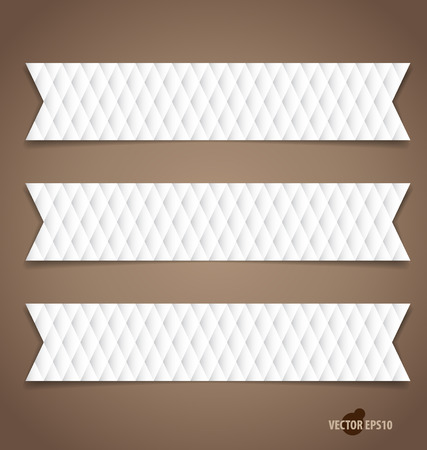 Note papers, ready for your message. Vector illustration.のイラスト素材