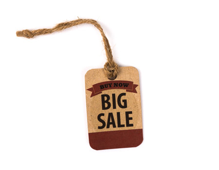 Sale Coupon, voucher, tag. Vintage Styleの写真素材