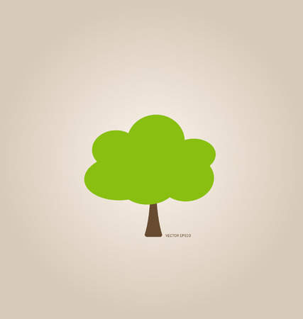 Tree. Vector Illustration.のイラスト素材