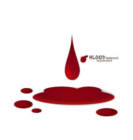 Blood dripping, blood background. のイラスト素材