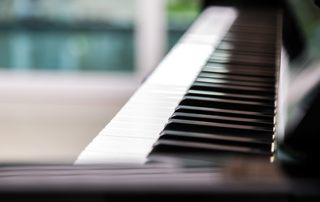 Piano keysの写真素材