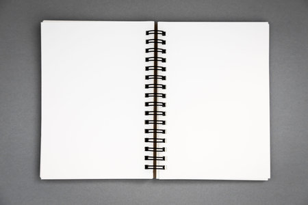 Blank notepad notebook