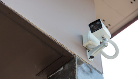 Security CCTV cameraの写真素材