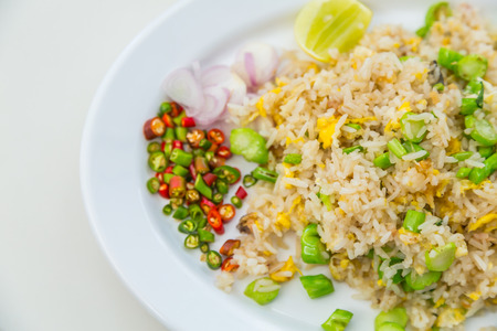 Fried Rice with Vegetablesの写真素材
