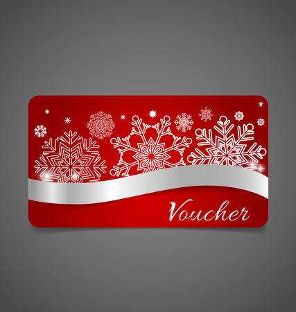 End of year sale savings labels set, price tag, sale coupon, voucher. Christmas template Design vector illustration.のイラスト素材