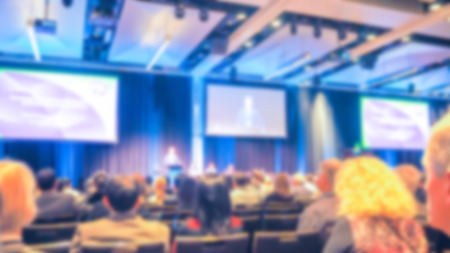Abstract blur Business Conference and Presentationの写真素材