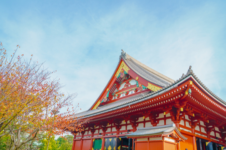 Sensoji-ji Temple in Asakusa Japanのeditorial素材
