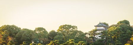 Beautiful  Imperial Palace in Tokyo, japanのeditorial素材