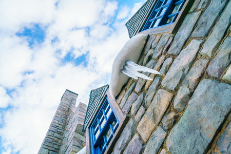 OSAKA, JAPAN - December 1, 2015: Universal Studios Japan (USJ). According to 2014 Theme Index Global Attraction Attendance Report, USJ is ranked fifth among the top 25 amusement parks worldwide.のeditorial素材