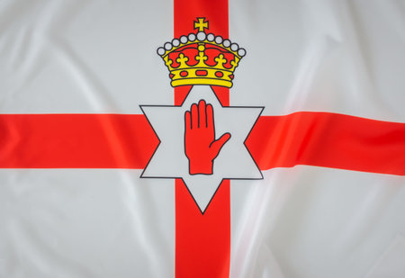 Flags of Northern Irelandの写真素材