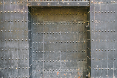 Antique style Wooden Doorの写真素材