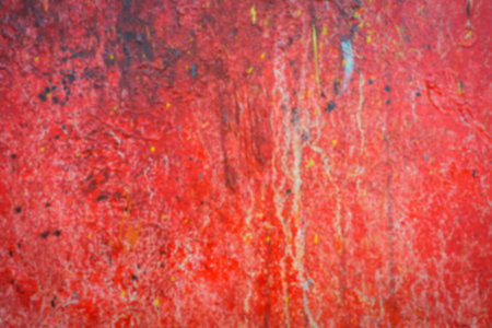 Abstract blur red oil brush strokes