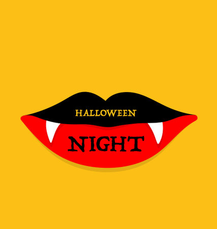 Happy Halloween. Sale Coupon, voucher and tag. Vector illustration.のイラスト素材
