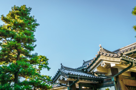 Beautiful  Imperial Palace in Tokyo, japanのeditorial素材