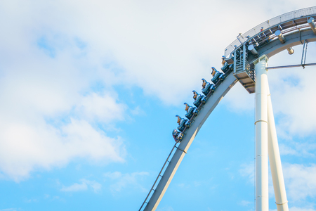 OSAKA, JAPAN - December 1, 2015: Universal Studios Japan (USJ). According to 2014 Theme Index Global Attraction Attendance Report, USJ is ranked fifth among the top 25 amusement parks worldwide.のeditorial素材