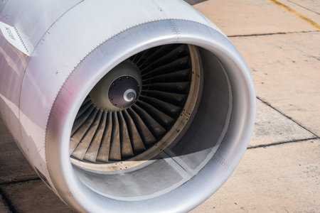 Turbine engine of airplane