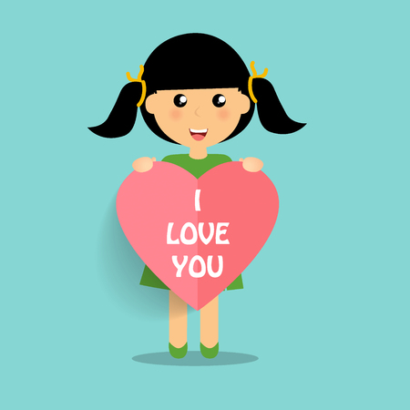 Valentines day background design. Vector illustration.のイラスト素材