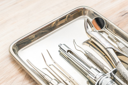 Dental tools and equipment.の写真素材