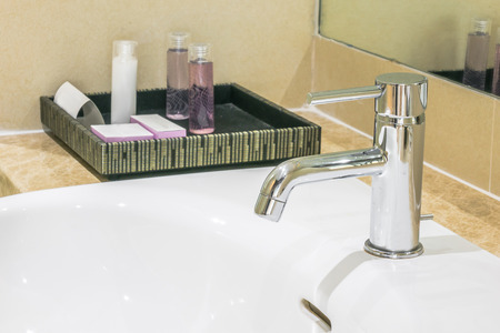 Modern house bathroom interiorの写真素材