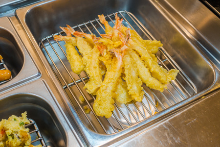 Japanese food ,vegetable tempuraの写真素材